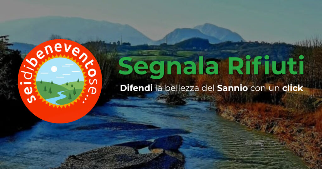 Segnala rifiuti banner