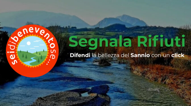 Segnala rifiuti banner